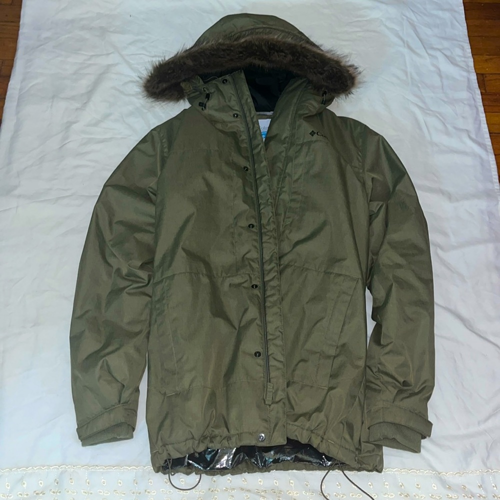 Men's Columbia Leif Trail™ Olive Green Parka